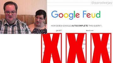 Google Feud Challenge Part 2 - Outtakes & Horribly Failed Questions - ParoDeeJay