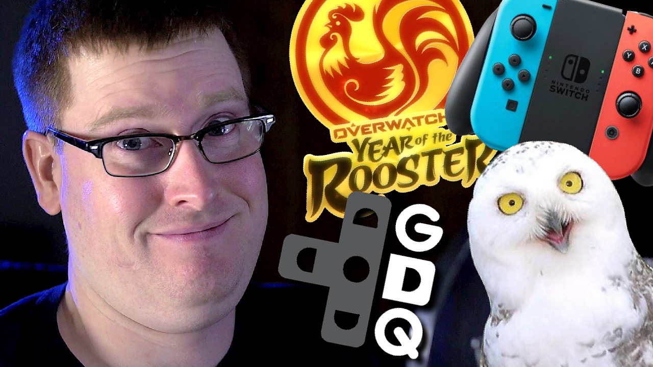 Joy-Cons and GDQ Awkwardness | FIRST Monthly Recap! (Jan.2017) - This is our very first Perfect Monthly Recap show! Nintendo Switch! AGDQ! The Avengers! White Owls!? And SO MUCH MORE!