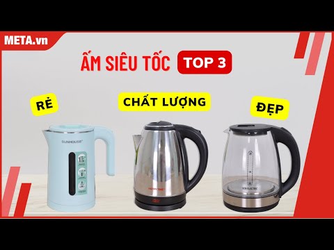 Video: Ấm siêu tốc thủy tinh tốt nhất: đánh giá