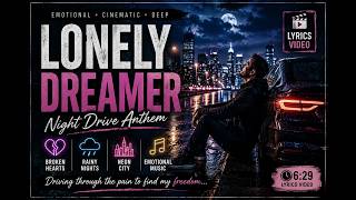 "Lonely Dreamer" š Night Drive Anthem | Emotional Music Video