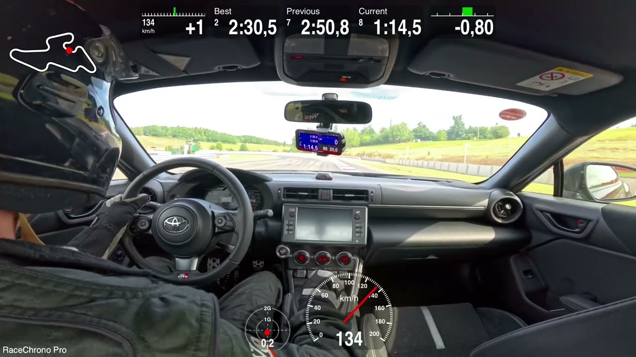 Toyota GR86 – Track Day Brno 2:29.2 | Onboard