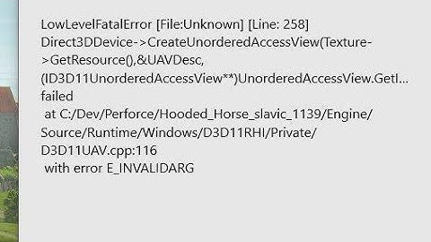 Fix The Elder Scrolls IV: Oblivion Remastered LowLevelFatalError/Fatal Error On PC
