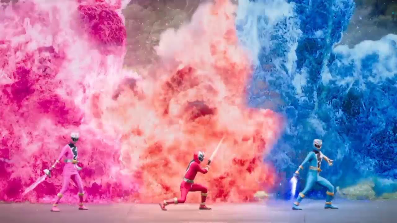 Power Rangers Dino Fury | Transformación y batalla