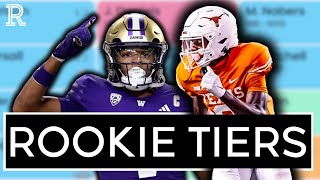 Fantasy Football Rookie Tiers | Breaking Down Fantasy Football Rookie Draft ADP Values