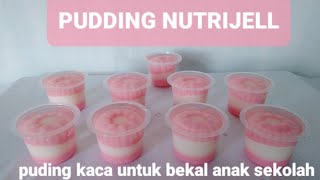 Pudding nutrijell instan | pudding nutrijell strawberry | pudding nutrijell susu