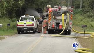 Propane tanker rollover forces evacuations in Colchester