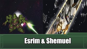 [ENG Sub]Super Robot Wars Alpha 3 - Esrim & Shemuel Attacks | 第3次スパロボα - エスリム & シュムエル 全武装