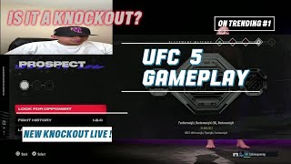 Is it a Knockout? UFC 5 Ranked Gameplay