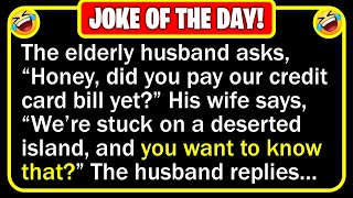🤣 BEST JOKE OF THE DAY! - An elderly couple were flying to Hawaii for a...