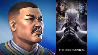 NECROPOLIS Easiest Path Guide : Team Wong With Less Revives | Marvel Contest Of Champions