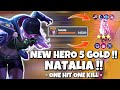 NEW HERO 5 GOLD MC GO GO !! NATALIA !! 1 HIT 1 KILL !! COMBO KUAT SEASON 3 !! MAGIC CHESS GOGO