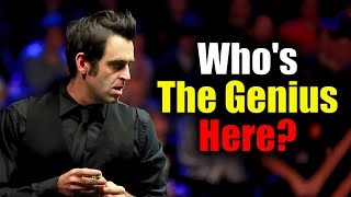 Ronnie O'Sullivan Was Biting Into This Battle to The Fullest!