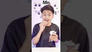 Eating methods are different 🍫🤔 #funny #viral #shorts