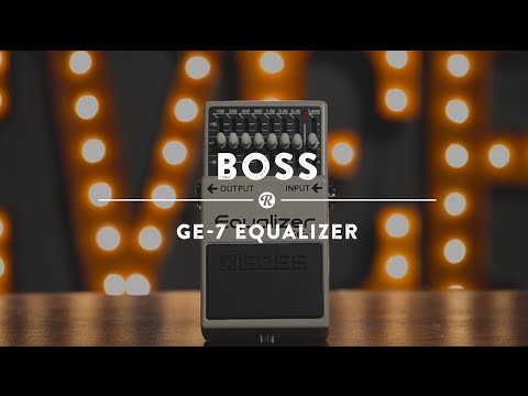 Boss GE-7 Graphic Equalizer | Reverb Demo Video