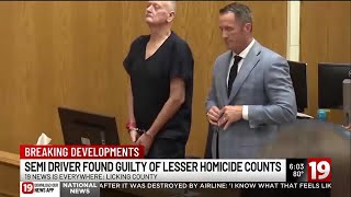Truck driver accused of killing 6 Tusky Valley community members found ‘not guilty’ on some charg...