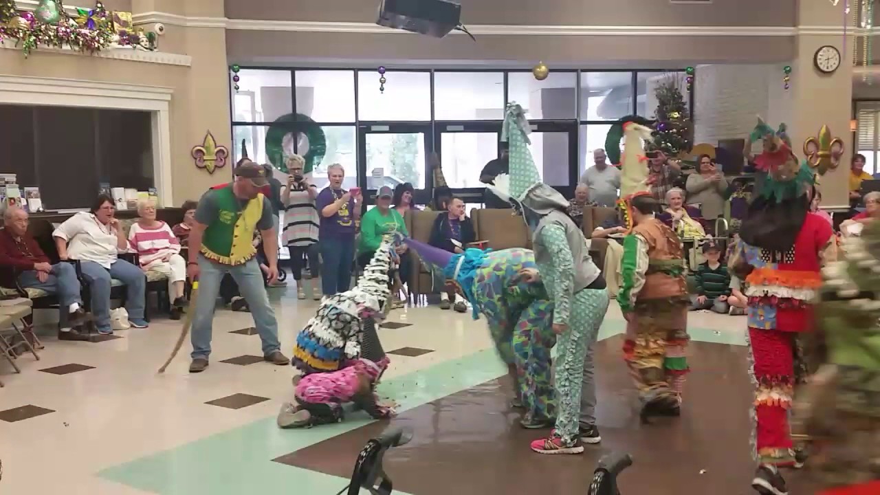 Gueydan Nursing Home Mardi Gras YouTube