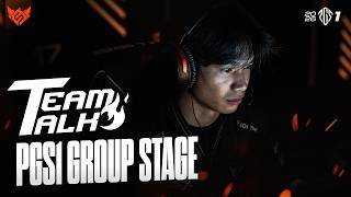 Group Stage ที่ลุ้นจนวินาทีสุดท้าย 😲🎙️ | Team Talk (PGS1 2026 Group Stage )