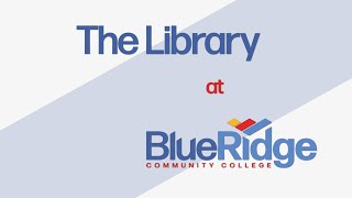 Blue Ridge Libraries