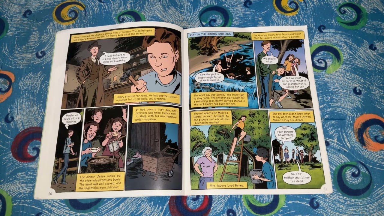 The Boxcar Children Graphic Novels - YouTube