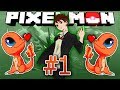 Данилка и Minecraft с модом Pixelmon #1 (Чармандер - Я выбираю тебя!)