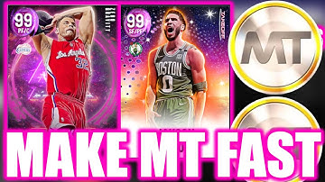 HOW TO MAKE MT SUPER FAST ON NBA 2K22 MY TEAM RIGHT NOW!