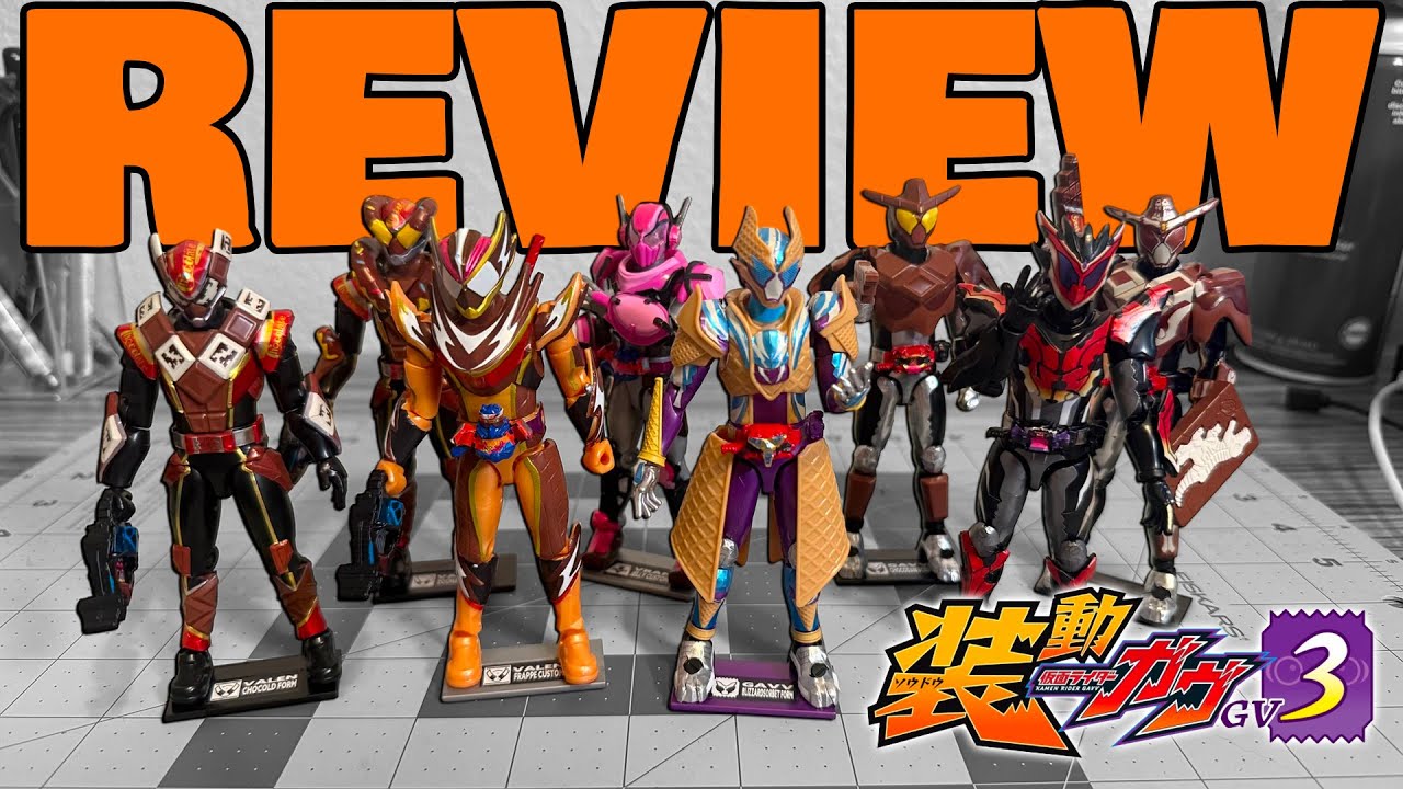 SODO Kamen Rider Gavv GV3 Review - YouTube
