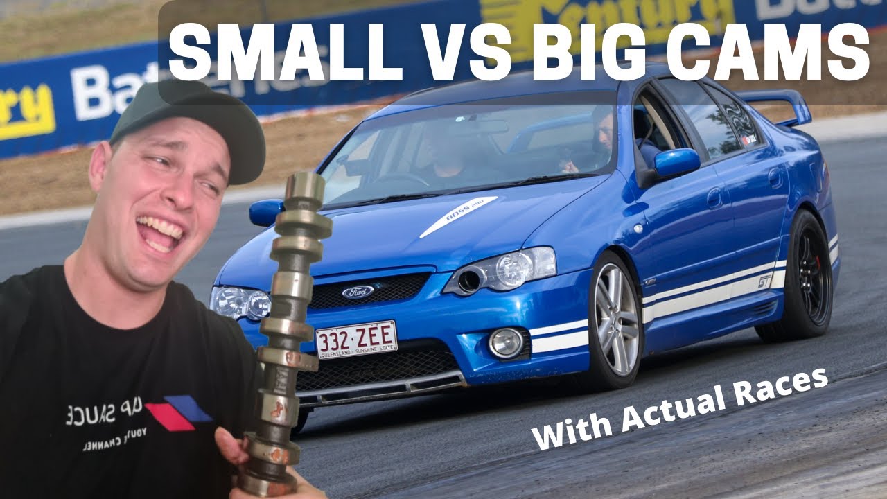 DYNO and Real Racing I Camshaft Upgrade Gains - GTHO Cammed V8 - YouTube