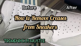 How Do I Remove Creases from My Sneakers?