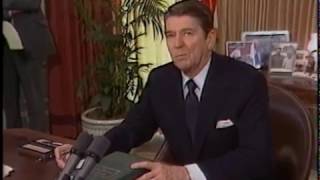 President Reagan’s Remarks at a Budget Signing Ceremony in the Oval Office on February 8, 1982