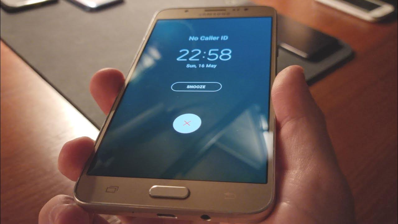 Read Time Aloud. Samsung Galaxy J7 2016 Alarm Sound and Vibration