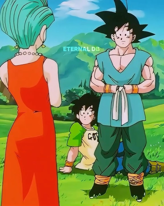 Goku Meets Bulma And Vegeta After 5 Years! | Dragon Ball Z #shorts