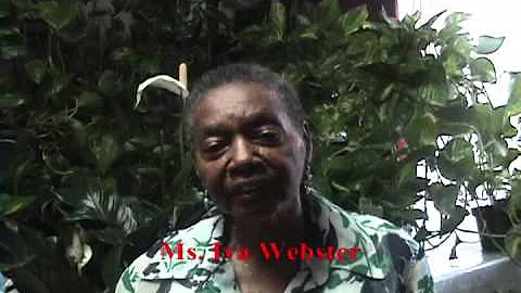 People Who Know Sister Janet Lovell~Ms. Iva Webster.