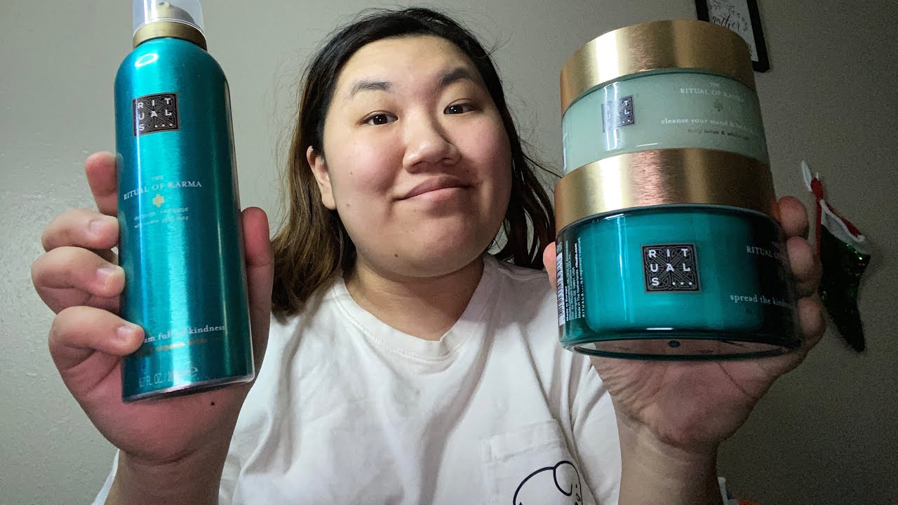 The Ritual of Karma: Foaming Shower Gel, Body Scrub and Body Cream