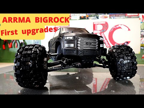 Arrma Bigrock and the Upgrades