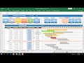 Cronograma de Actvidades en Excel