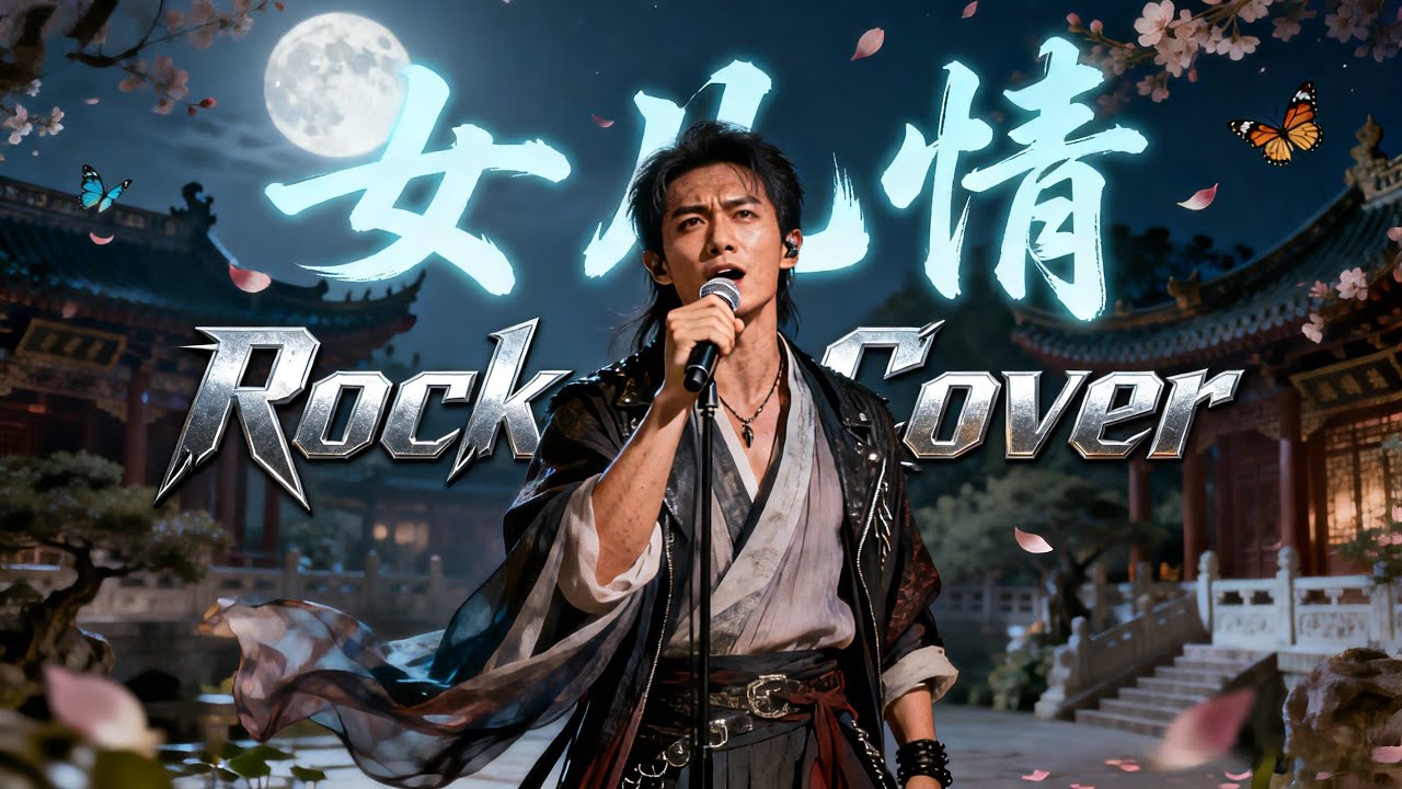 Nu er Qing (女儿情) - Wu Jing (吴静) | Rock Cover 🤘🔥