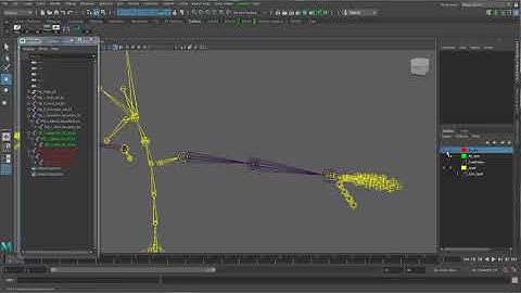 Maya Character Rig Basic: Creating an FK/IK arm setup