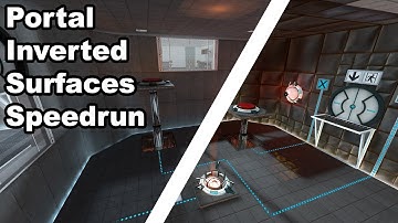 Portal Inverted Surfaces Speedrun World Record