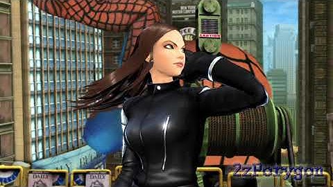 Ultimate Marvel vs Capcom 3 - Arcade mode as Chun-Li, Jill and X-23