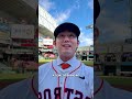 A message for H-Town. 🤘 #MLB #HoustonAstros #TatsuyaImai #Baseball #Sports