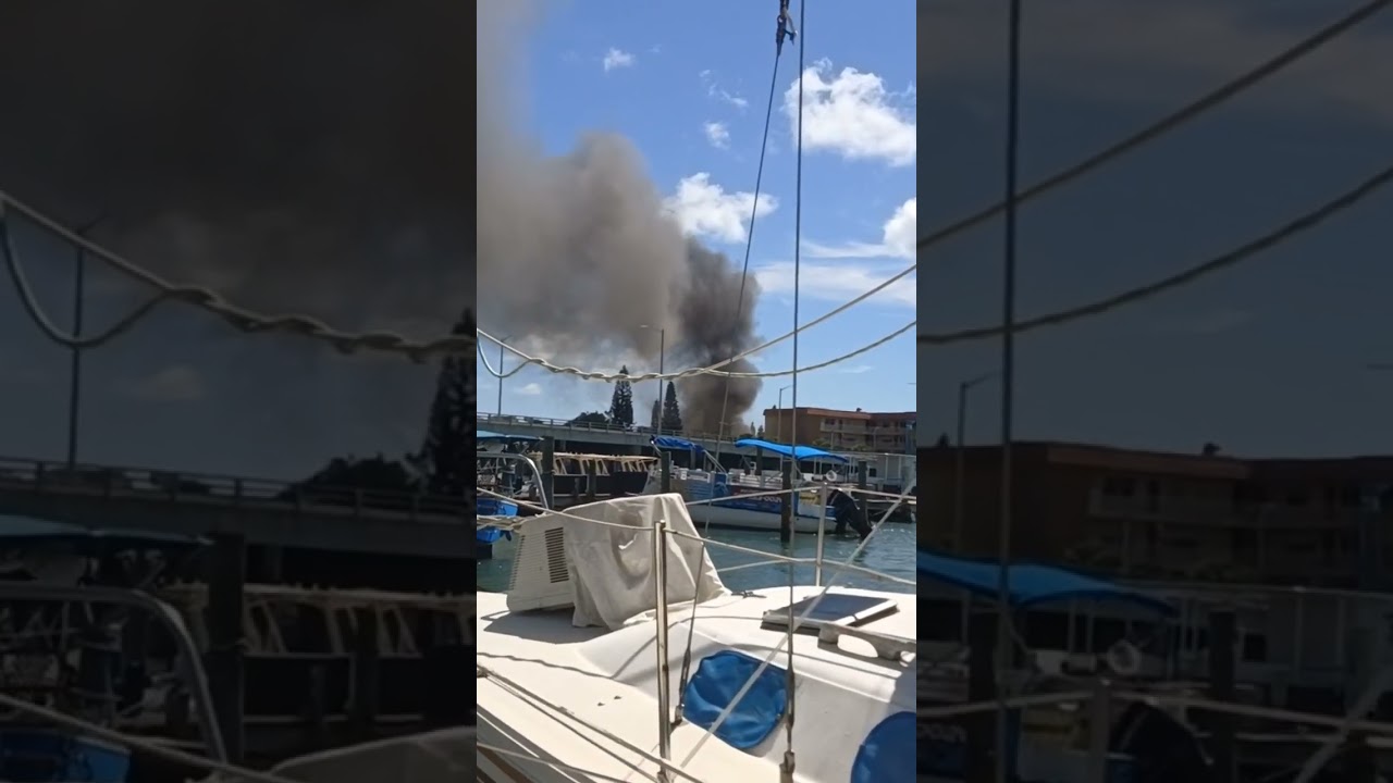 3 Alarm fire Treasure Island Fl