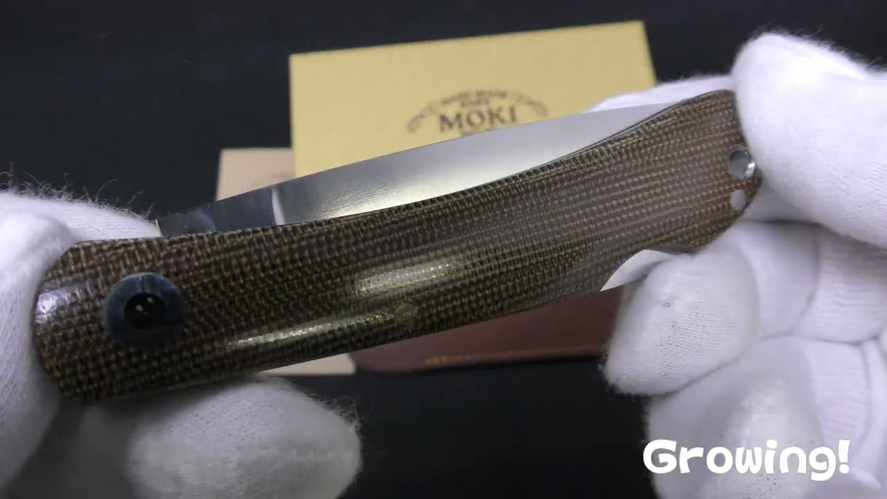 MOKI KNIFE【モキ ナイフ】□ しまふくろう 大 【AUS-8】【グリーン 