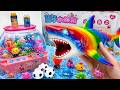 ASMR Satisfying Unboxing Rainbow Shark Ocean Aquarium Fish Tank Playset Robo Alive Toys🦈🌈Aqua Toys
