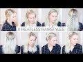 8 Heatless Everyday Hairstyles | EverydayHairInspiration