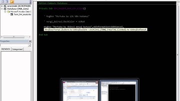 22-Microsoft Access VBA Dersleri Msgbox ve Inputbox Kullanımı