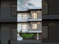 Ultra-modern elevation with soft arches and lighting. Transform your home now! #shorts