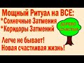 МОЩНЫЙ РИТУАЛ НА СОЛНЕЧНОЕ ЗАТМЕНИЕ/ЛЕГКО И ПРОСТО/ВАЖНО НАЛАДИТЬ ЖИЗНЬ/РИТУАЛ НА УДАЧУ И СЧАСТЬЕ !