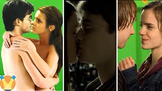 Harry Potter Kissing Scenes Behind the Scenes - Best Compilation