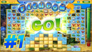 Fishdom 2 [PC] - Gameplay Part 1 - (Level 1-10) - Deep Sea Farm - Old Match 3 Games