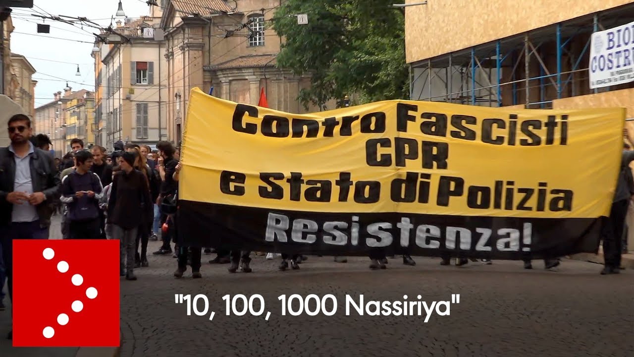 Modena, corteo anarchici. Slogan contro i carabinieri: 10, 100, 1000 Nassirya